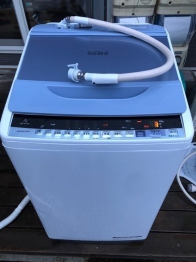 【取引決定】2018年製　7kg  HITACHI BW-V70B 日立ビートウォッシュ家電 生活家電 洗濯機