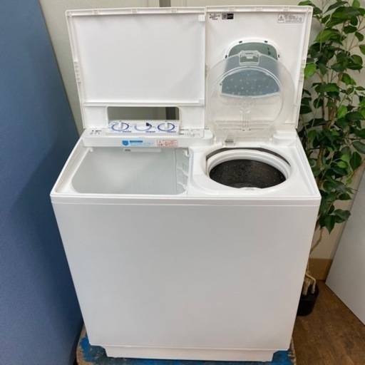 I600 ? ジモティー限定価格！ 2022年製の美品♪ HITACHI 二層式洗濯機 青空 （6.5㎏） ⭐ 動作確認済 ⭐ クリー