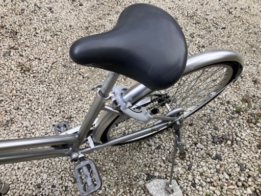 555、Nationalシティサイクル26インチシルバー 555、Nationalシティサイクル26インチシルバーの通販はau PAY
