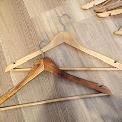木製ハンガー20本セットの画像
