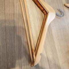 木製ハンガー20本セットの画像