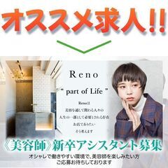 【2025年新卒】Reno（レノ）新卒アシスタント募集中!