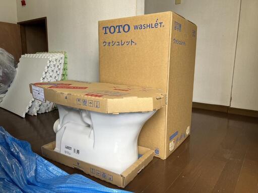 お話中★最終価格★トイレ　新品、未使用【壁排水】【手洗付】新型TOTOウォシュレットCES9151P一体型便器ZJ1シリーズ#NW1