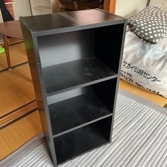 カラーボックス　黒