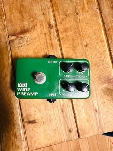 楽器 TRIAL WIDE PREAMP