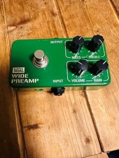 エフェクター、PA機器 TRIAL WIDE PREAMP