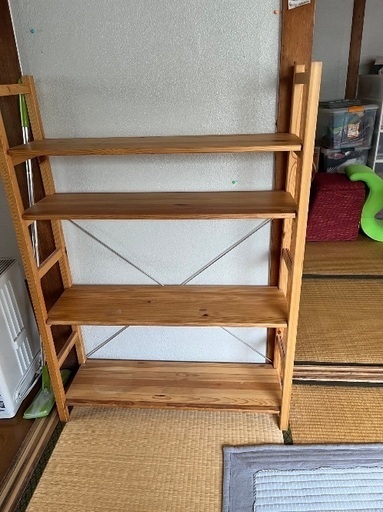 無印良品　パイン材ユニットシェルフ奥行25cm
