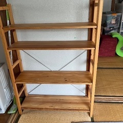 無印良品　パイン材ユニットシェルフ奥行25cm