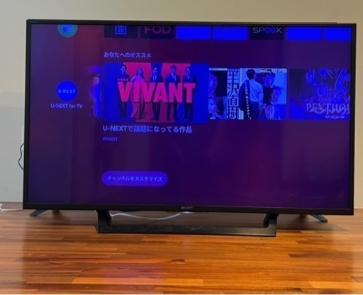 SONY 49インチ液晶テレビ