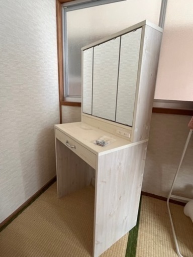 【決まりました】ドレッサー　ホワイト