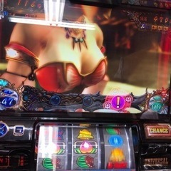 パチスロ実機 鬼の城(コイン不要機)