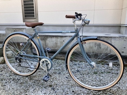 557、【美品】クロスバイクビンテージ風27インチ