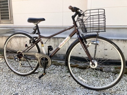 552、クロスバイク27インチブラウン