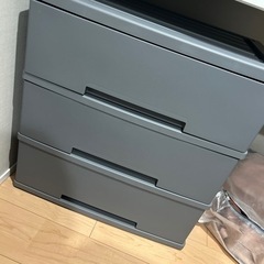 3段ボックス　衣装ケース