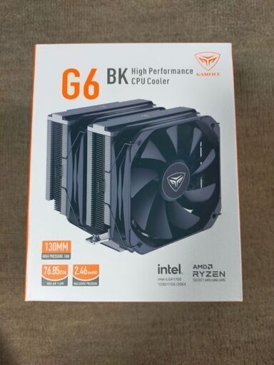 【新品】PC COOLER G6 BK CPU クーラー