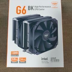 【新品】PC COOLER G6 BK CPU クーラー