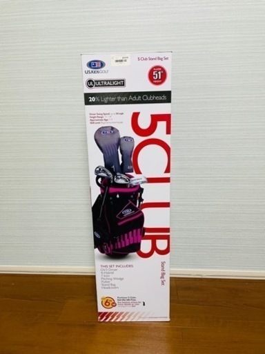 【レア】USキッズゴルフ　ジュニア　キッズ　ゴルフセット