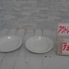 白いお皿　ガーデンアップルなど