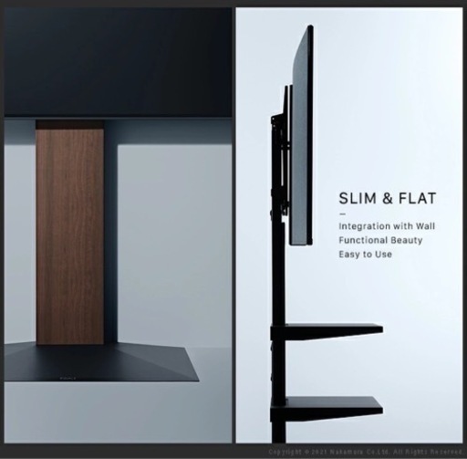 イコールズ テレビ台 壁寄せテレビスタンド