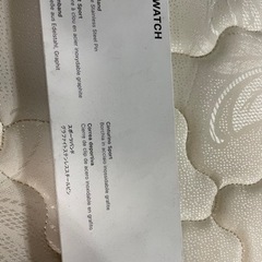 未使用アップルウォッチ　純正スポーツバンドの画像