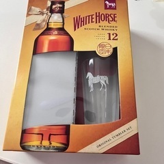 ウイスキー　ホワイトホース　グラスのみ　の画像