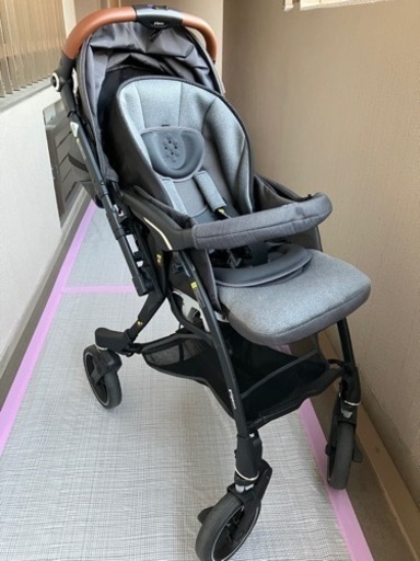 【再値下げ】【定価86,900円】PigeonピジョンnautR （ノートアールNB0-R）　ソールブラック　ベビーカー