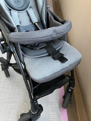 【再値下げ】【定価86,900円】PigeonピジョンnautR （ノートアールNB0-R）　ソールブラック　ベビーカー