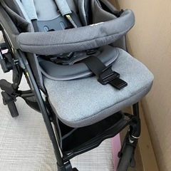 【再値下げ】【定価86,900円】PigeonピジョンnautR （ノートアールNB0-R）　ソールブラック　ベビーカーの画像