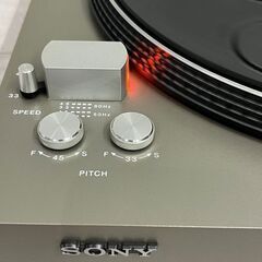 ★値下げしました ソニー レコード プレーヤー PS-3700 カートリッジ 取説付き 引き取りに来られる方のみの画像