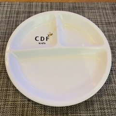 【美品】フランス ARC製 CDF kids プレート キッズプ...