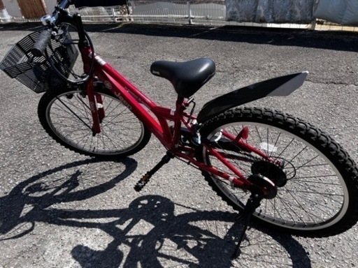 中古自転車 3×7段変速 475MM クロスバイク軽整備済み 防犯登録対応