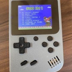 500種類のゲーム内蔵！ゲームボーイ型ポータブルゲーム機　