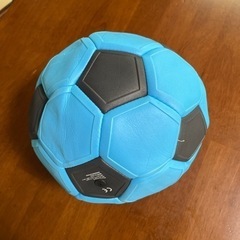 サッカーボールと空気入れ