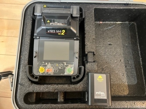 古川電工 FITEL 融着接続機S123M4 ver.2本体fullセット一式