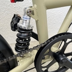 ２０インチ折り畳み自転車の画像