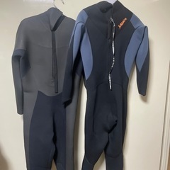 サーフ　
袖青の一点　 サーフィン　ウエットスーツの画像