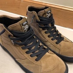 靴　VANS 26cm スウェード　茶　の画像