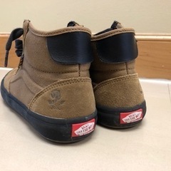 靴　VANS 26cm スウェード　茶　の画像
