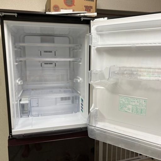 2019年製造SHARP プラズマクラスター内蔵 356ℓ(両開き) SJ-GW36E-R 
