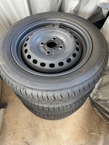 バリ山夏タイヤ155/65R14ブリヂストンエコピア4本セット