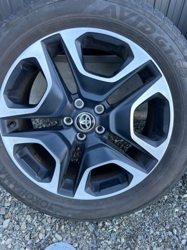 トヨタ RAV4 アドベンチャー 純正 タイヤ　ホイール 4本セット 19×7.5J 114.3