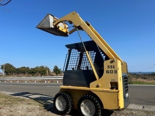 商談中!!【中古】　TCM　ボブキャット　 SSL603　 スキッドステアローダー ジョブサン　軽油　 ４WD 商談中!!【中古】 TCM ボブキャット SSL603 スキッドステアローダー