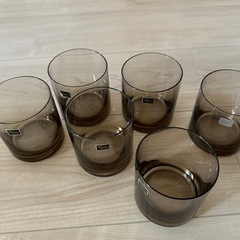 生活雑貨 食器 茶器ジャパン東洋グラスウエア6個