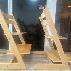 【引き取り限定】ストッケ　トリップトラップ　2脚　愛知県　名古屋市 名古屋市 引き取り限定】ストッケ トリップトラップ 2脚 愛知県