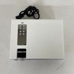 【YABER】 MINI PROJECTOR ミニプロジェクター ホワイト Y61の画像
