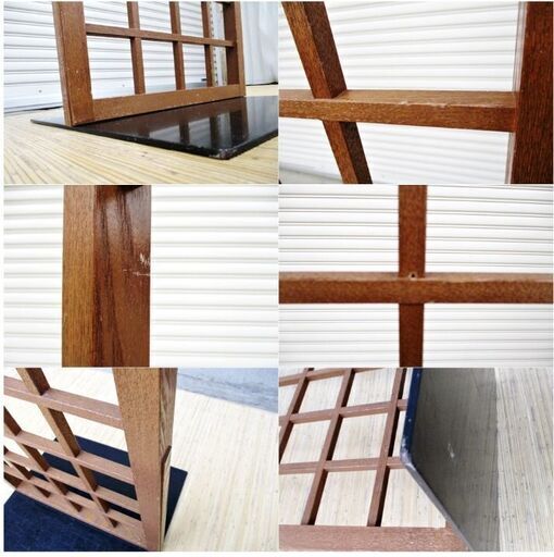 ① 【 配送リクエストOK！ 】木製 パーテーション 間仕切り 目隠し