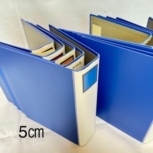 書類の整理に便利！ドッチファイル(キングジム) 10冊(5センチ)