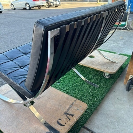 バルセロナチェアのリプロダクト品(2人掛けソファ) ミース・ファン・デル・ローエ バルセロナチェア 2人掛け イタリアン