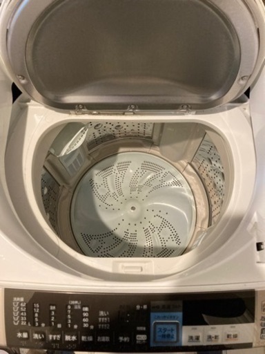 乾燥機能付き洗濯機　8kg /4.5kg  日立　BW-D8SV