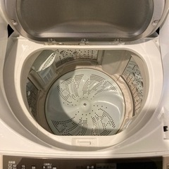 乾燥機能付き洗濯機　8kg /4.5kg  日立　BW-D8SVの画像